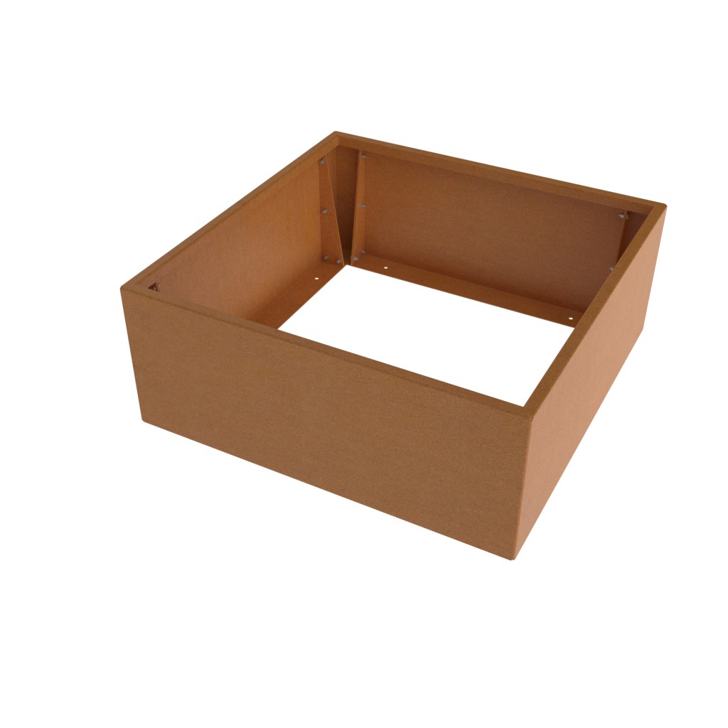 Corten Steel Flat Pack Planter