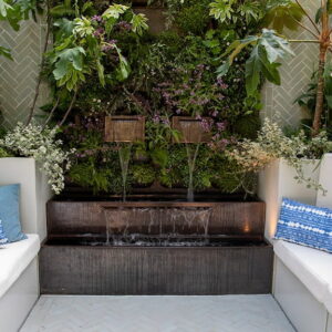 RHS chelsea 2024 bespoke water feature