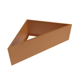 Corten Steel Triangle Planter - Bottomless