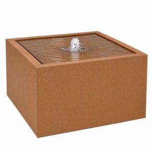 Corten Steel Square Water Table