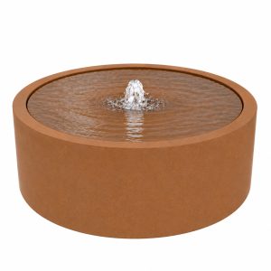 Corten Steel Circular Water Table